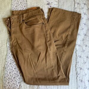 Men’s Levi Strauss Tan 505 Jeans